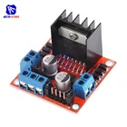 Двухканальный драйвер платы двигателя H-Bridge L298N DC 5 в 2 а для Arduino