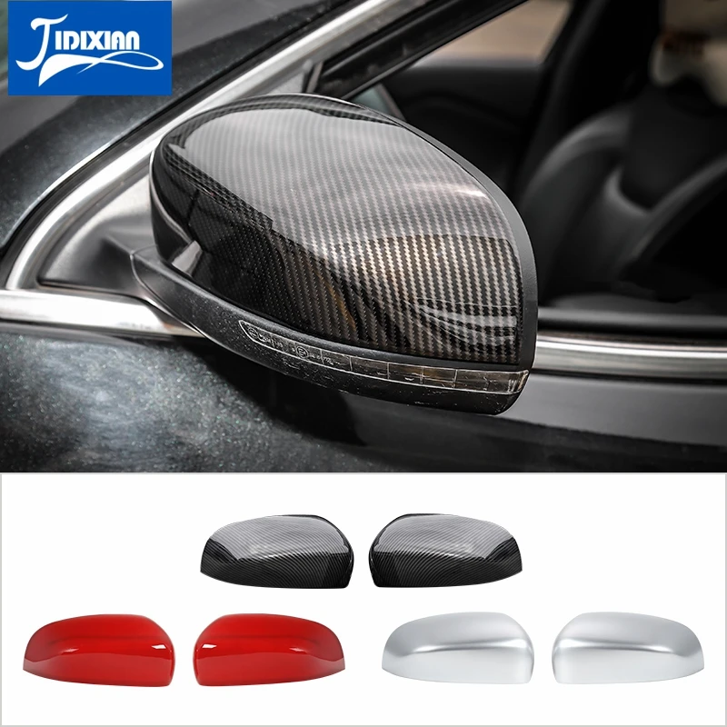 

JIDIXIAN Car Rearview Mirror Shell Cover for Jeep Cherokee 2014+ Car Rear View Mirror Decoration for Jeep Compass 2017-2022