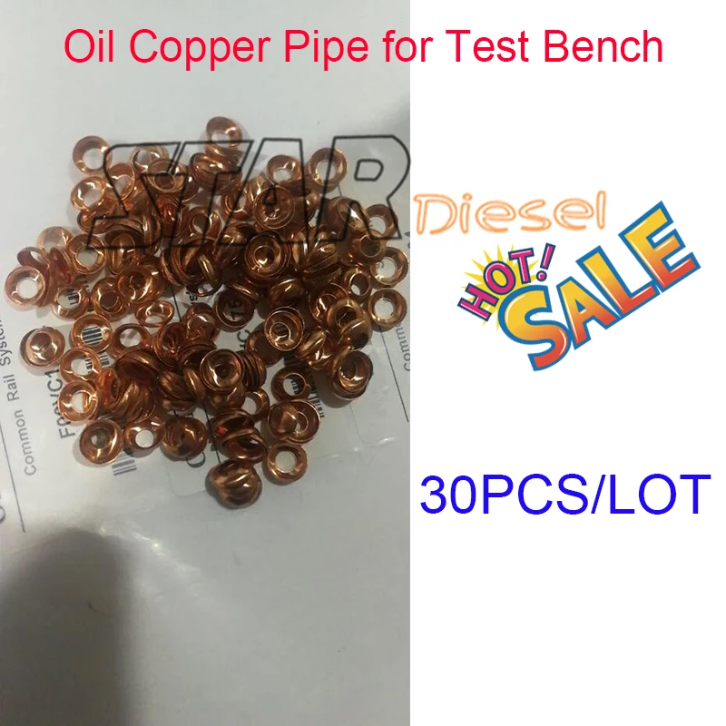 

30 шт./партия, медная прокладка для дизельного топлива