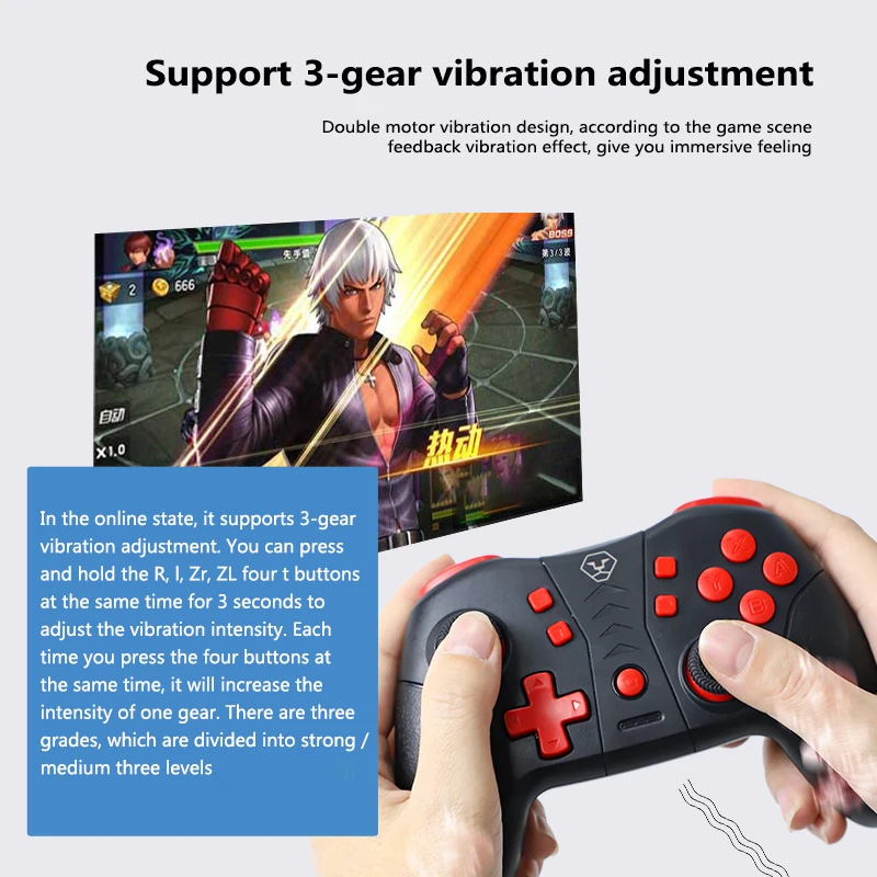 Беспроводной Bluetooth геймпад Для Nintendo Switch NS Pro/Lite игровой джойстик консоль