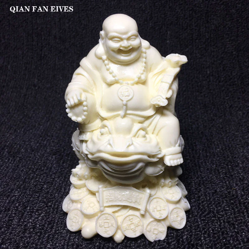 

Chinese golden toad Laughing Buddha statue Decoration Model Buddhist figure statue Home decoration accessories Feng Shui Statue