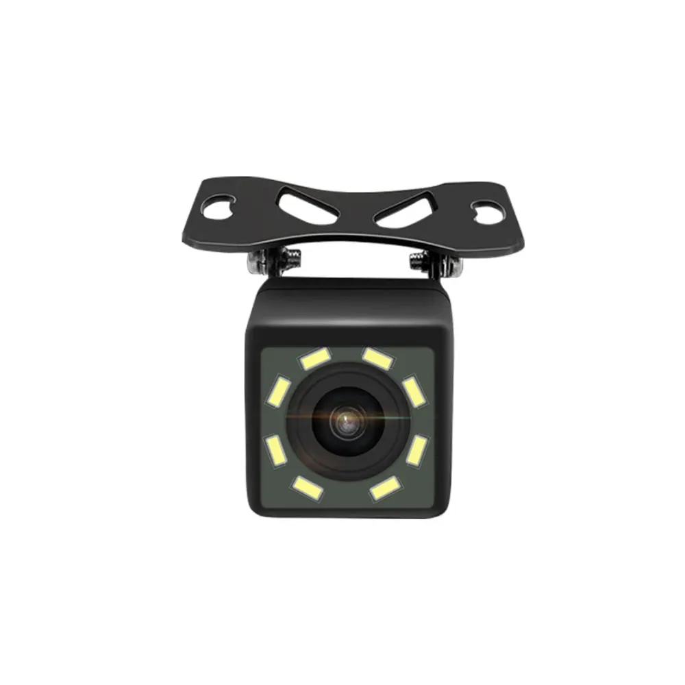 Автомобильная камера заднего вида, 4LED, ночное видение, реверсивная автопарковка, резервная копия для автомобильного монитора, android, CCD, водонепроницаемая, 170 градусов, HD видео - Название цвета: CCD
