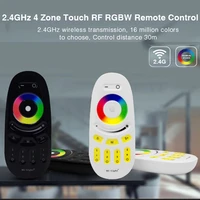 miboxer fut096 2 4g 4 zone group rgbcct touch rf remote control for 5050 2835 rgb rgbw lamps or led strip series