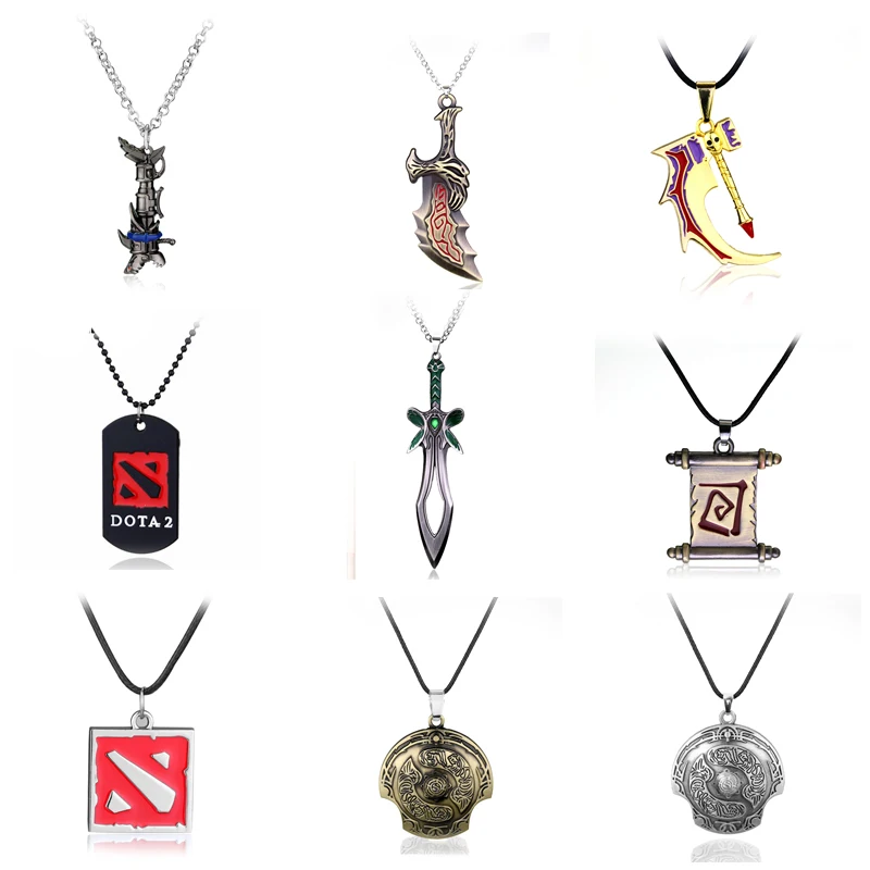 Геймпад Dota 2 ожерелье оружие для мужчин подарок волшебный свиток Череп