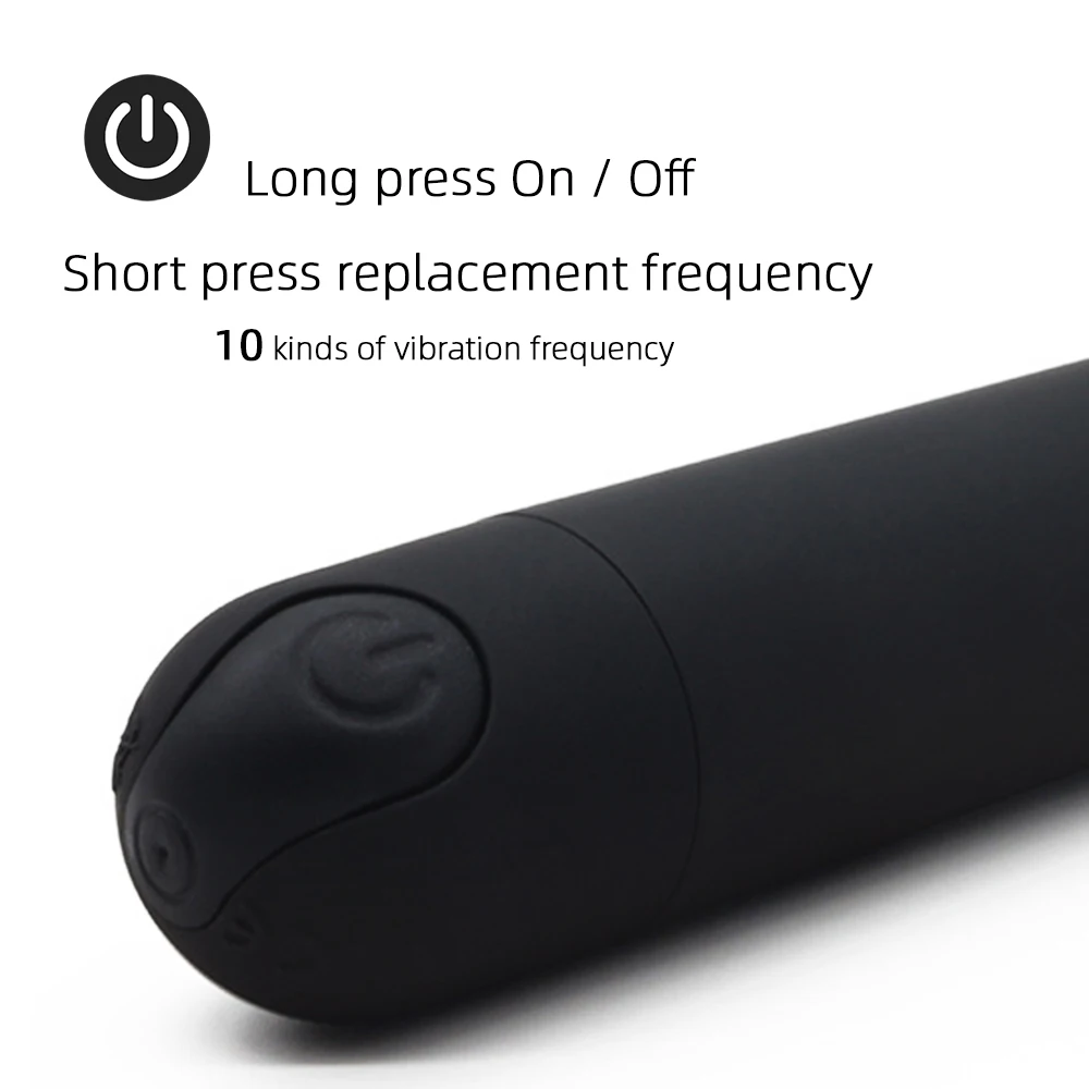 USB зарядка мини Мощный пуля вибратор для женщин клиторальный стимулятор
