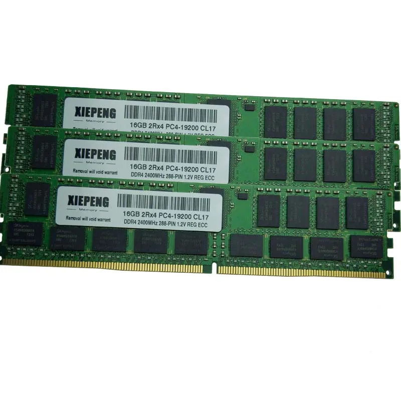 

Для Lenovo система x3550 x3650 x240 nx360 M5 46W0833 46W0840 46W0821 RAM 64 Гб DDR4 2400 МГц Registered ECC память 32GB PC4-19200 Reg