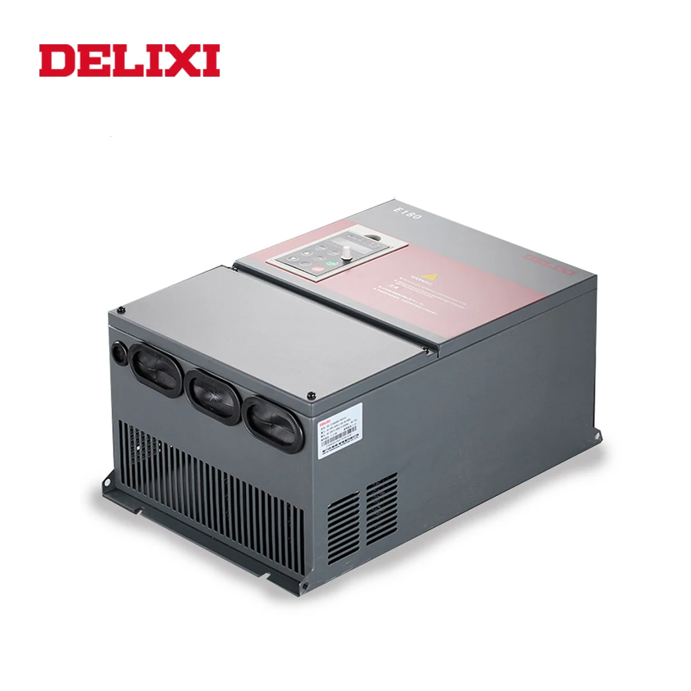 Преобразователь частоты DELIXI E180 380 В переменного тока кВт трехфазный вход 50 Гц 60