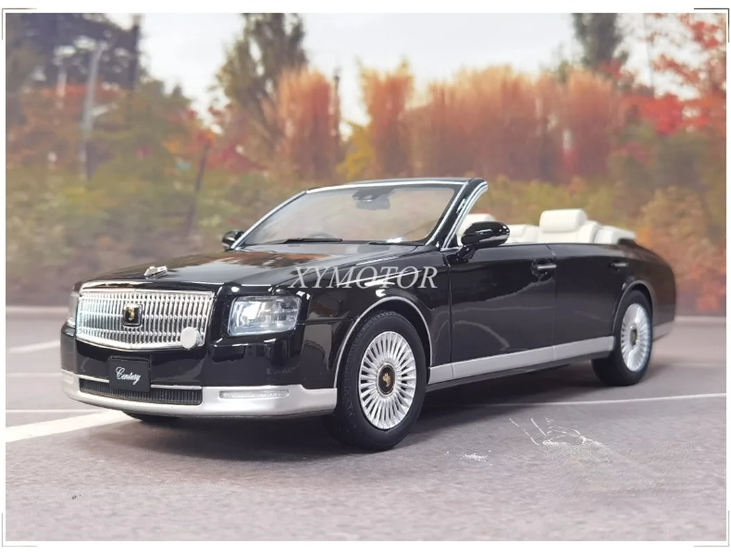

Модель автомобиля Kyosho 1/18 для Toyota Century, отлитый из смолы, детские игрушки для мальчиков и девочек, подарки, коллекционные демонстрационные ук...