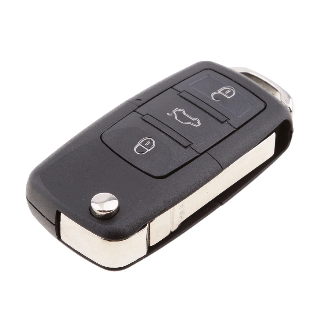 Car 3 Button Key Case Fob Housing Repair Kit for VW Bora Passat Jetta Sharan | Автомобили и мотоциклы