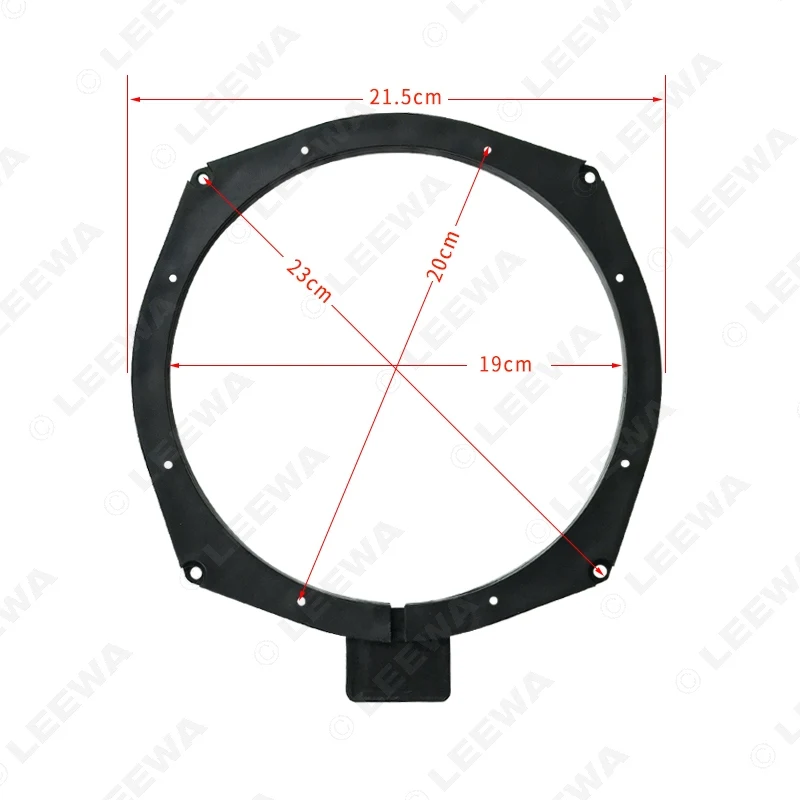 LEEWA 2 шт. автомобильный 8 дюймов басовый коврик спикер прокладка для BMW 5