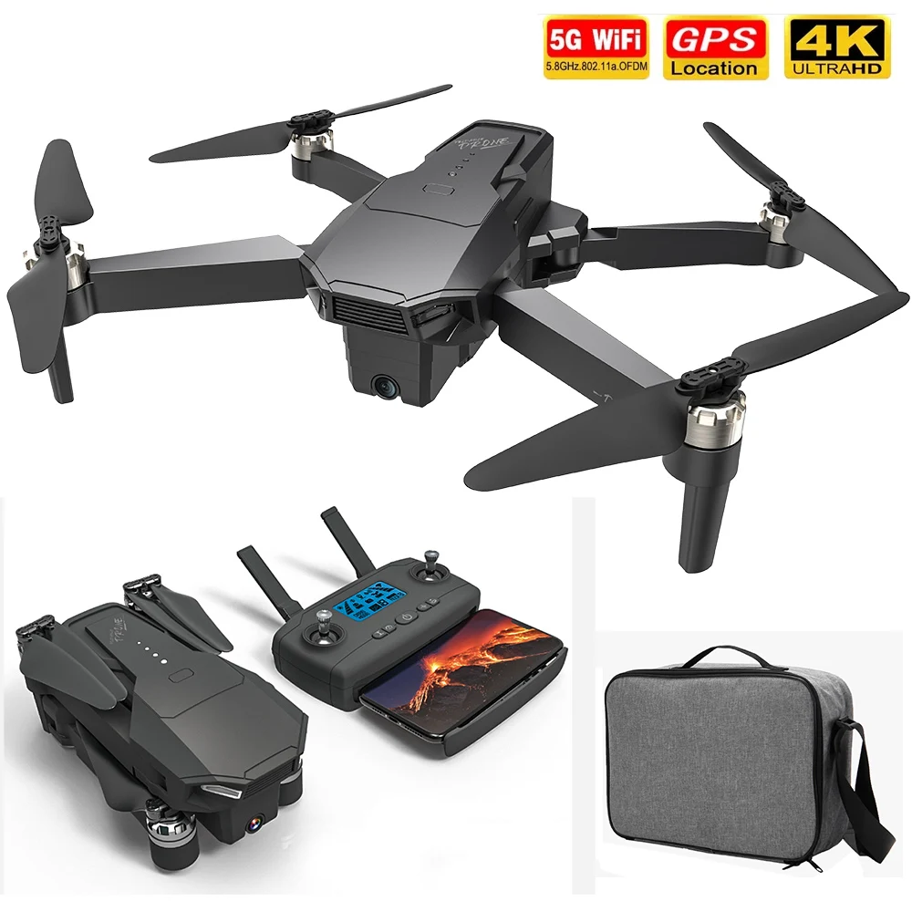 

GPS Drone with 4K HD Dual Camera 5G Wifi 25Mins 1.5KM Long Distance FPV Brushless Quadcopter Professional Kid Toy GIft