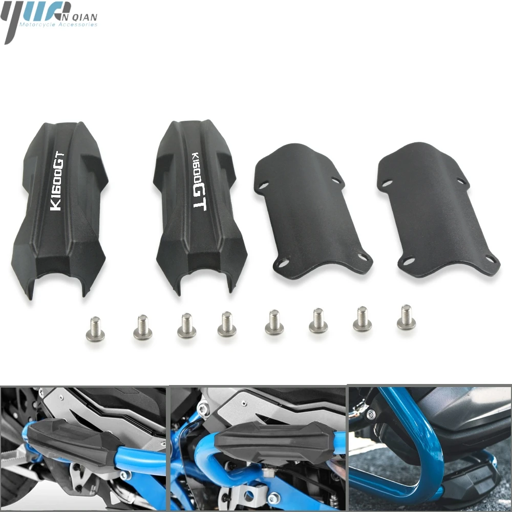 

For BMW K1600GT K1600GTL K 1600 GT/GTL 2011-2021 2020 25MM Motorcycle Crash Bar Engine Guard Bumper Protection Decorative Block