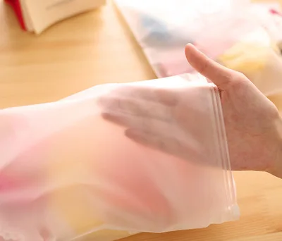 EVA водонепроницаемый прозрачный дорожный мешок для хранения одежды нижнее белье