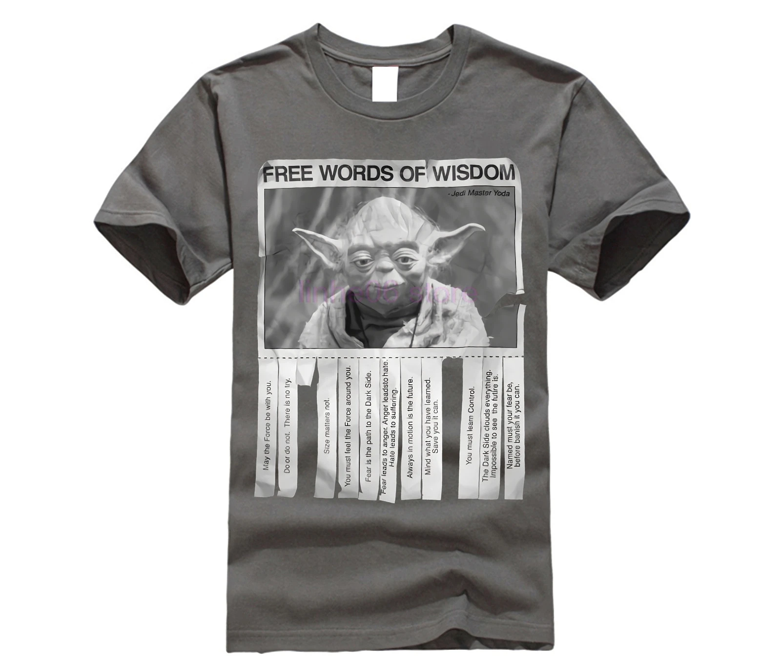 GILDAN Star Wars Yoda футболки топы 100% хлопок вырез лодочкой Мужская футболка 4XL новое