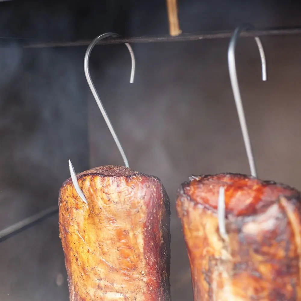 5 шт. длинные заостренные крючки S подставка для мясника из нержавеющей стали 15 см