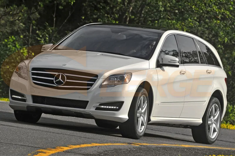 Отличные ультра яркие CCFL ангельские глазки набор halo Кольца для Mercedes Benz R Class W251 2010