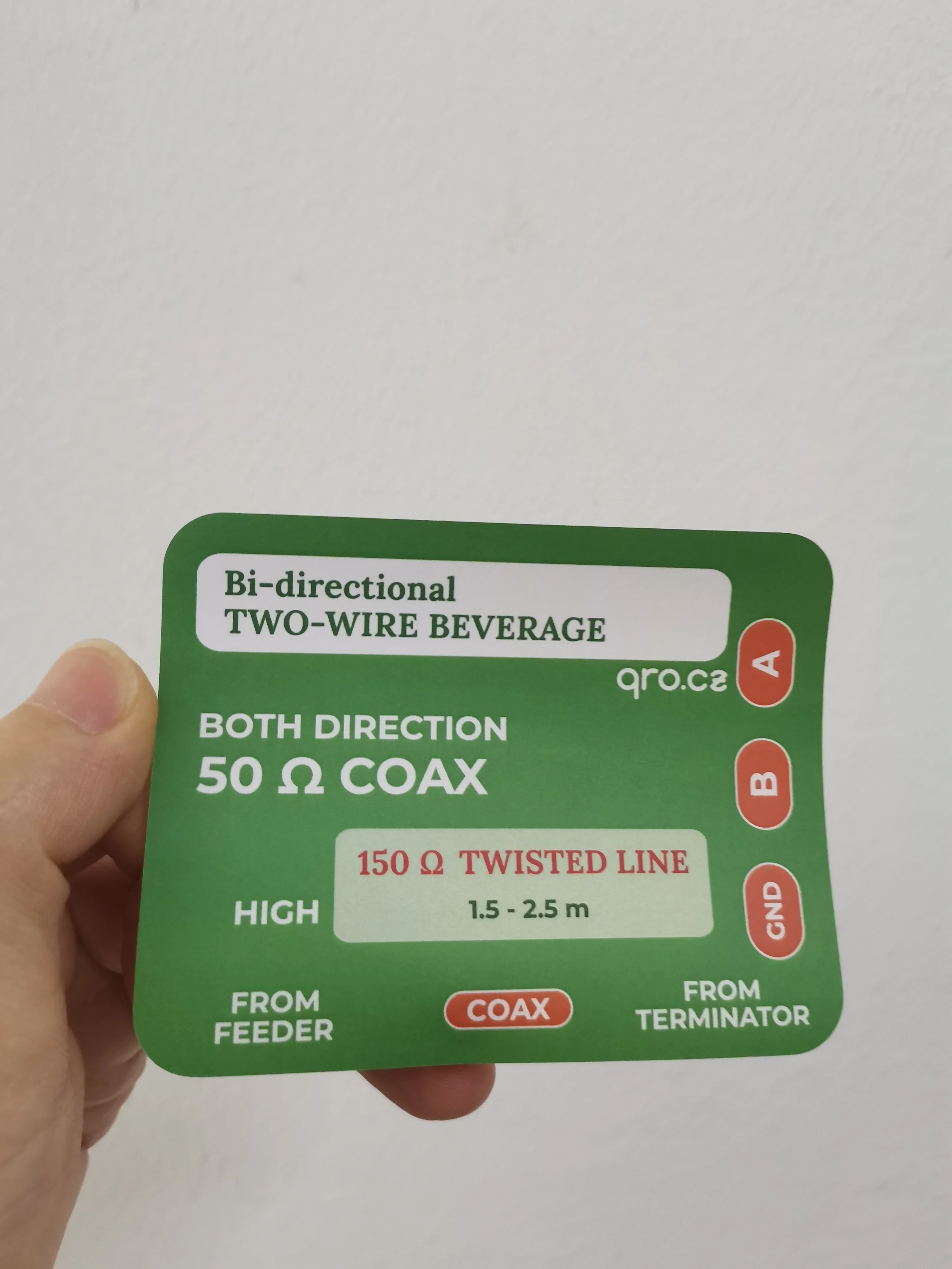 

8X5cm Custom Logo Sticker Label Printing