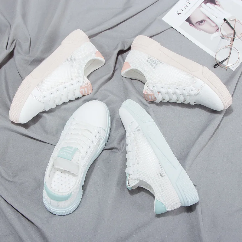 

Новая Корейская версия, маленькая белая обувь Baitao для студентов, низкие туфли на плоской подошве, женская обувь для отдыха и женская обувь д...