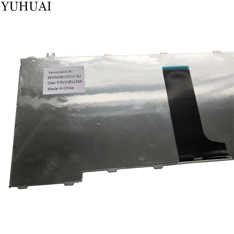 Новая русская клавиатура для ноутбука Toshiba Satellite A200 A205 A210 A215 A300 A305 A305D A350 A350D A355 M300 M200 M305 ру черный Клавиатура