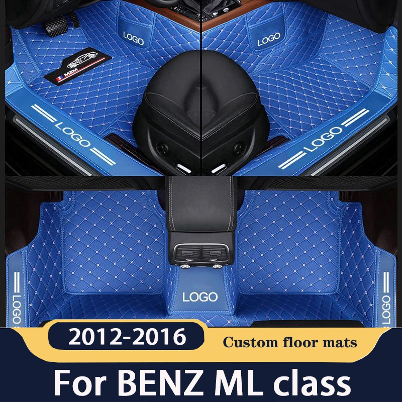 

Автомобильные коврики для BENZ ML, класс W166, 2012, 2013, 2014, 2015, 2016, индивидуальные подкладки для ног, Детская Обложка, аксессуары для интерьера