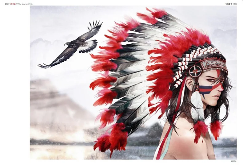 Чжанг Сяо Баи персональная коллекция картин книга с изображением цветов ручка