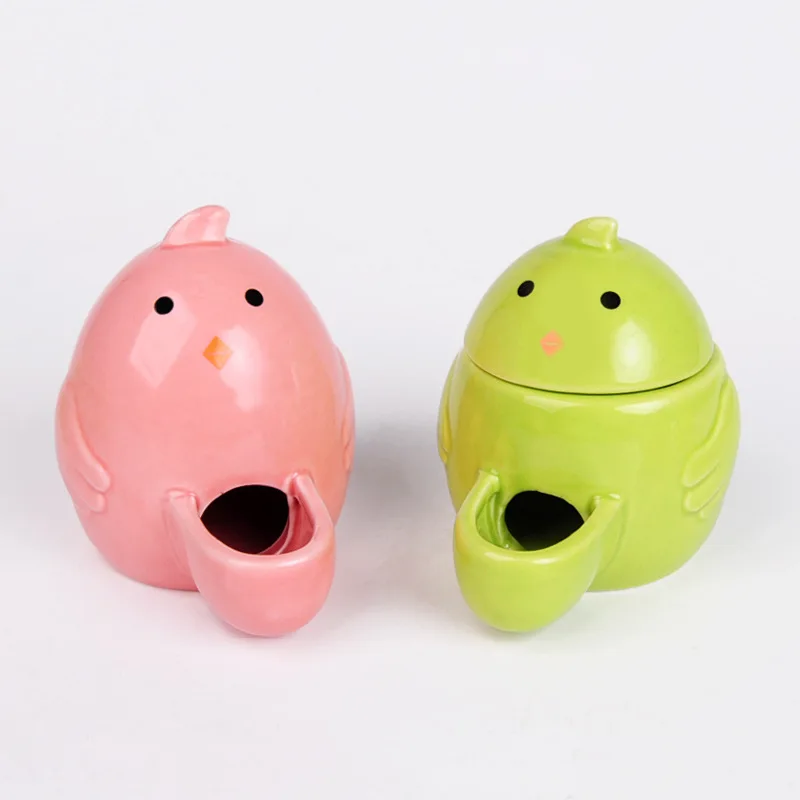 Небольшой Животные миски для Ёж хомяк кормушки высокое качество керамика