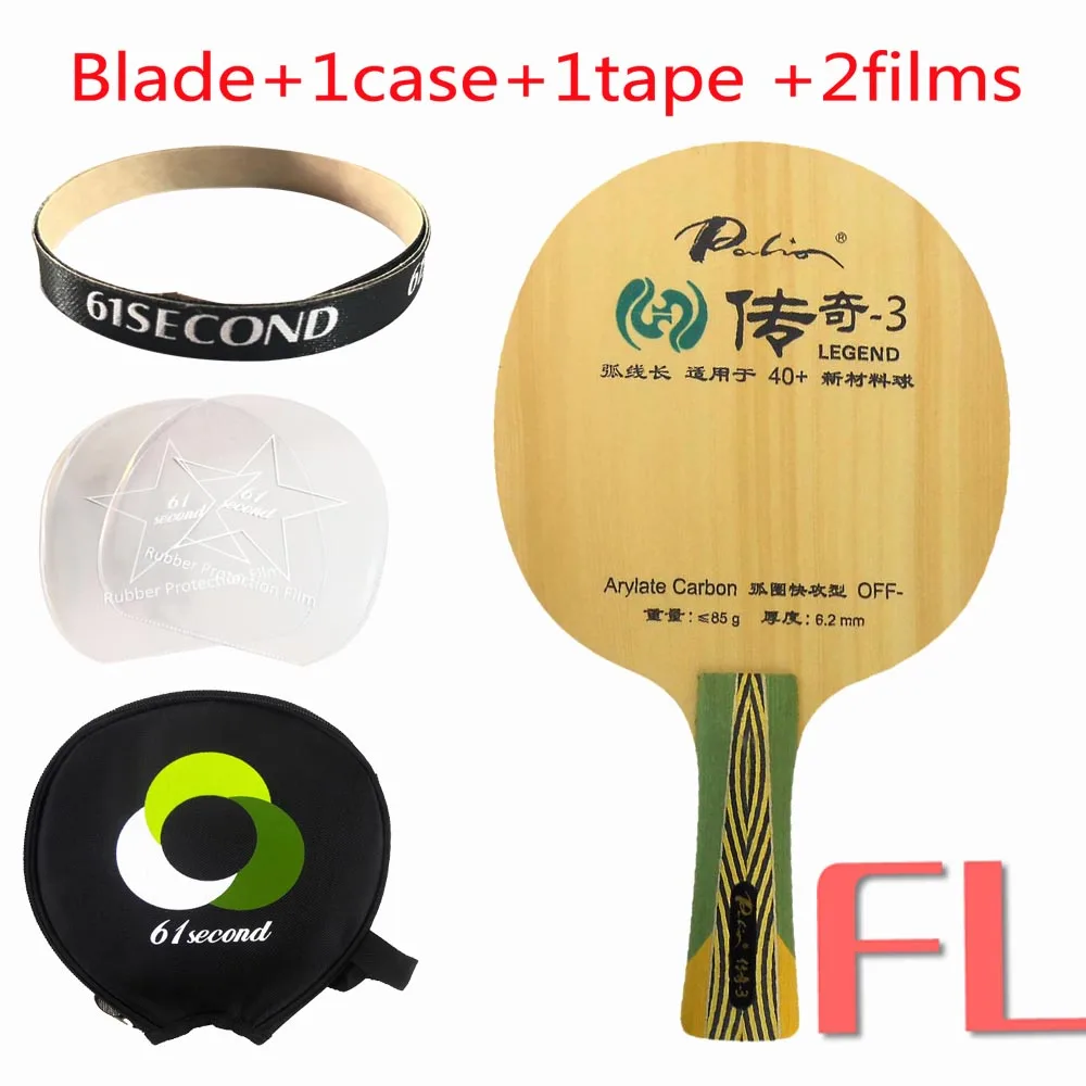 FL with case Palio Legend-3(Legend3 Legend 3) для настольного тенниса(пинг-понг) blade список избранных - Цвет: FL with case
