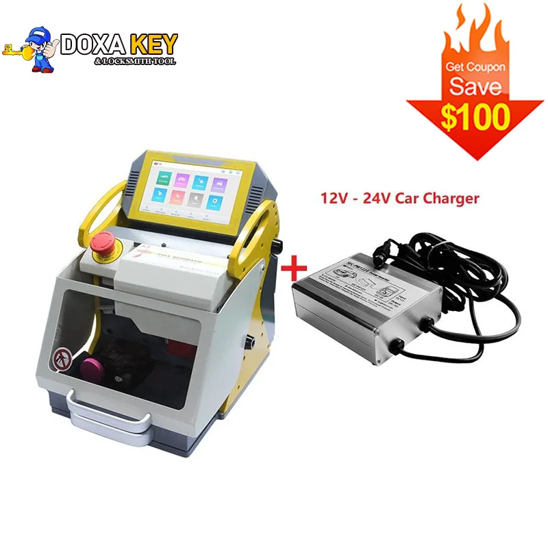 120 Вт ЧПУ копировально фрезерный станок для обработки замочных ключей SEC E9