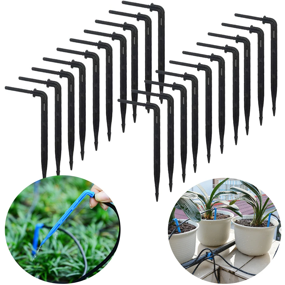 

100-200 шт. 3/5 мм шланг со стрелкой и капельницей, оборудование для капельного полива, разбрызгиватели, разбрызгиватели