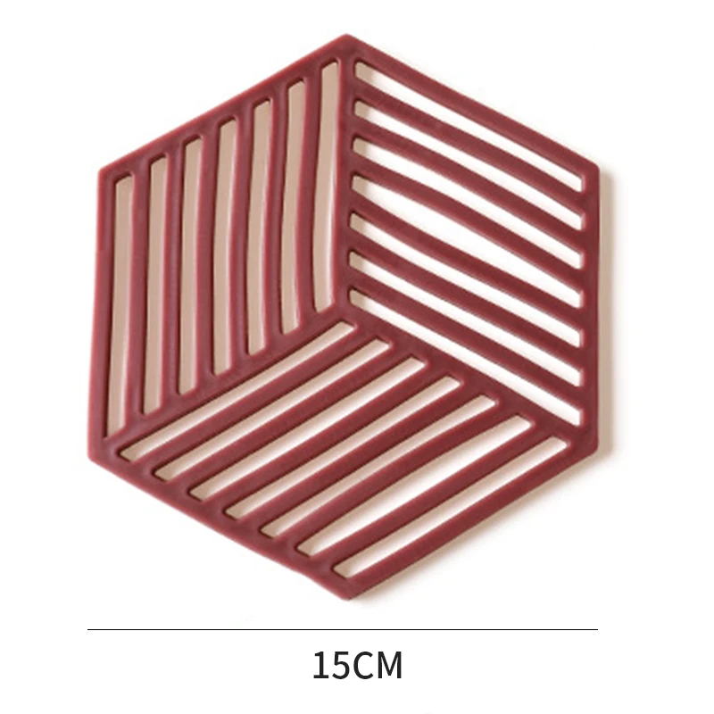 Подставки силиконовые для обеденного стола устойчивые к высоким температурам в