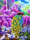 Алмазная живопись, животные, павлин, птица, 5d, мозаика сделай сам, полностью квадратная, круглая, сверло, Алмаз Стразы, алмазная вышивка, картины