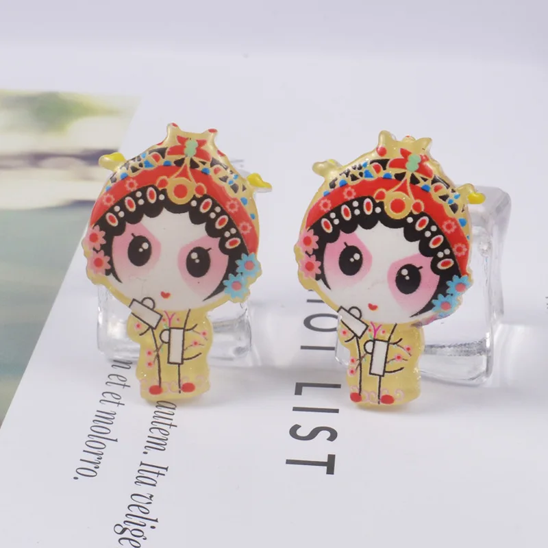 Мультяшные куклы модели супер светильник глина клейкие аксессуары сделай сам