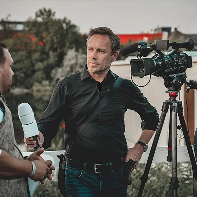 Профессиональный петличный микрофон 2 4G для камеры на большие расстояния