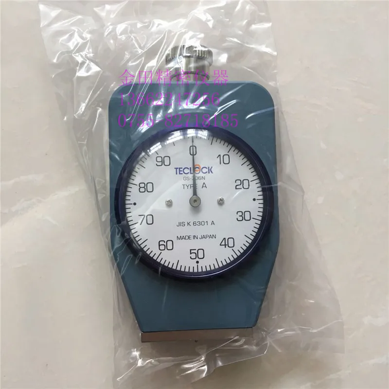 Подлинные таблетки Японии TECLOCK Dele тестер твердости резины GS-706N Тип твердомер