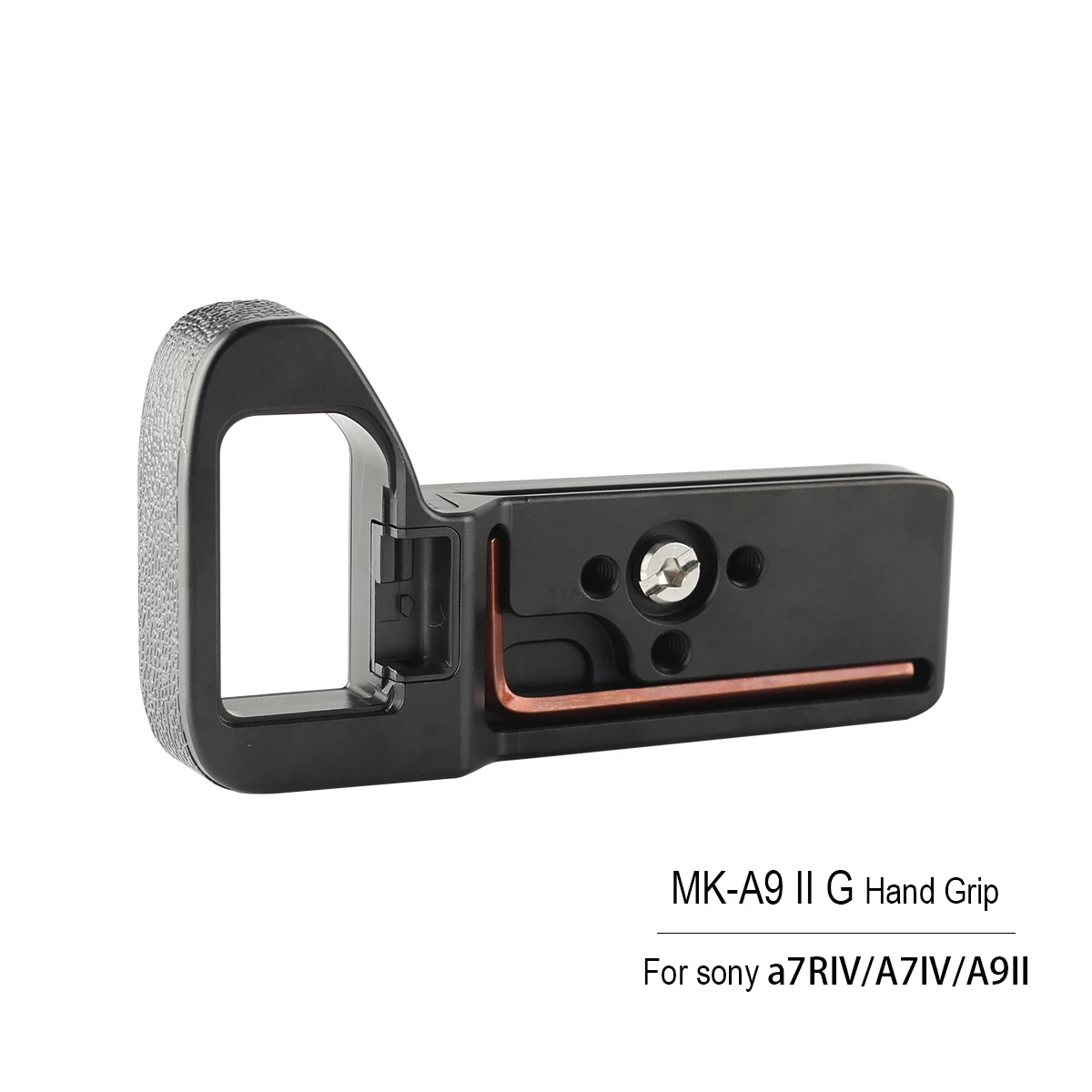 Meike MK-A9IIG suitable for micro single Sony A7R4A9ⅡA7IV metal base quick release plate handle bracket enlarge
