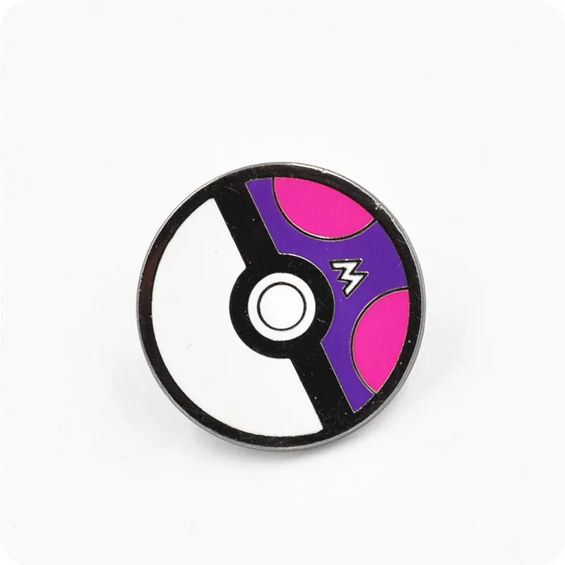 Симпатичные броши в стиле аниме милые эмалированные булавки Харадзюку с шариком