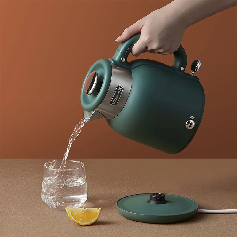 

High Quality 1.5L Large Capacity Electric Kettle 1500W Power Household Teapot Boiling Water Faster Coffee