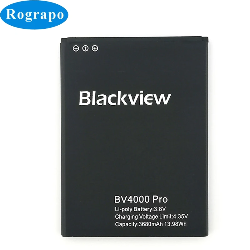 Original New 3680mAh BV4000 Replacement Battery For Blackview BV4000 Pro Smart Mobile Phone Batteries Bateria Baterij