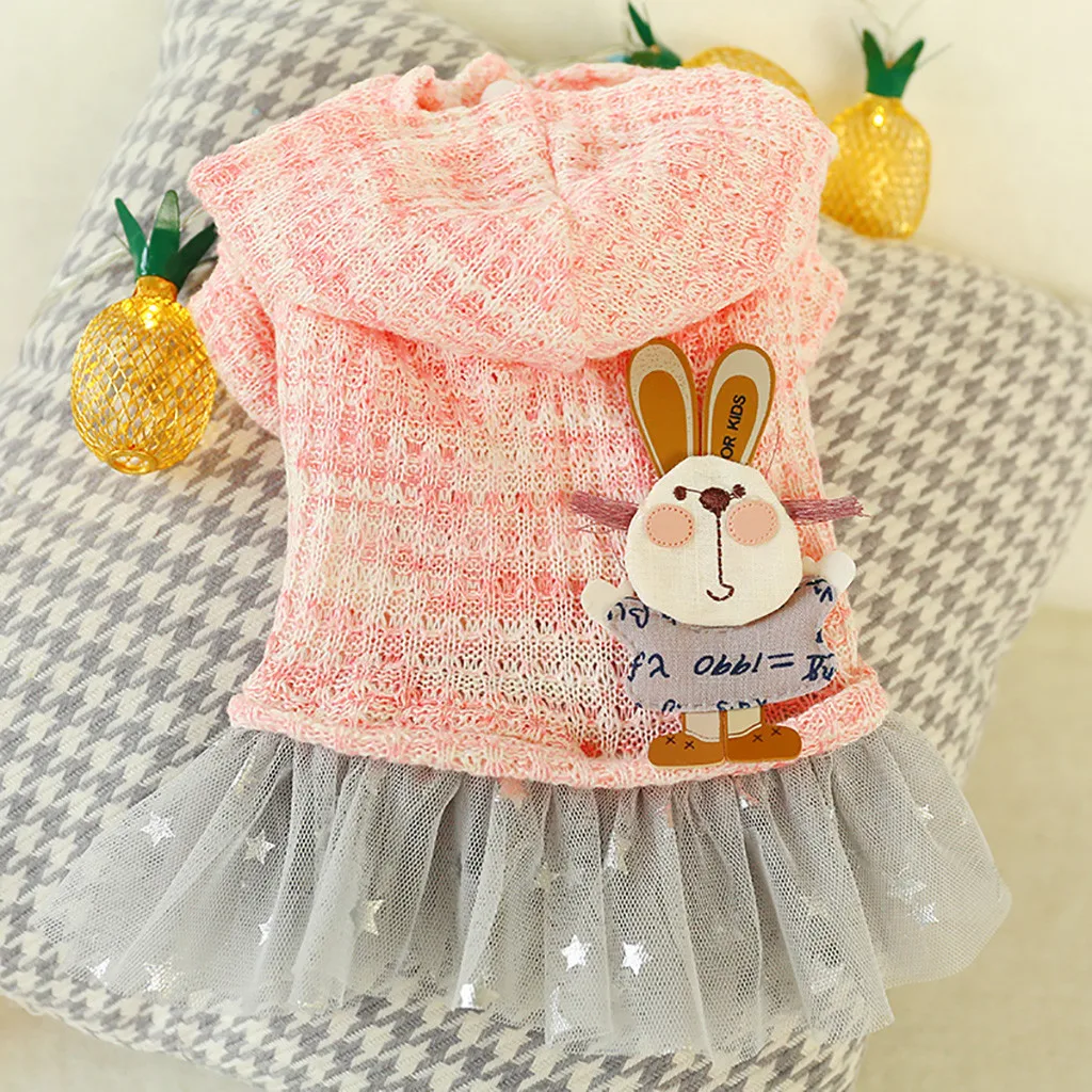 Толстовка с капюшоном для собак из мультфильма зимняя одежда пальто куртка