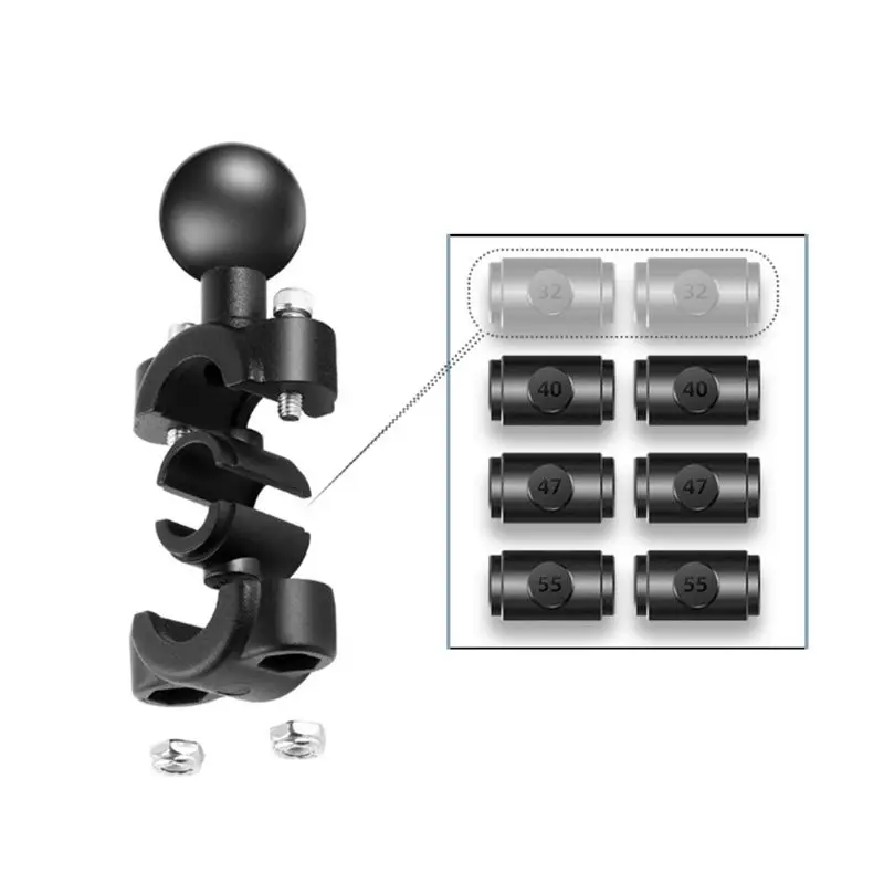 

1''Inch Ball Car Motorcycle Scooter Rearview Stem Bar For Gar Min Gopro- Mount Y3ND