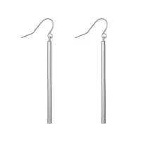 simple fashion long stick earrings temperament personality long earlines versatile earrings