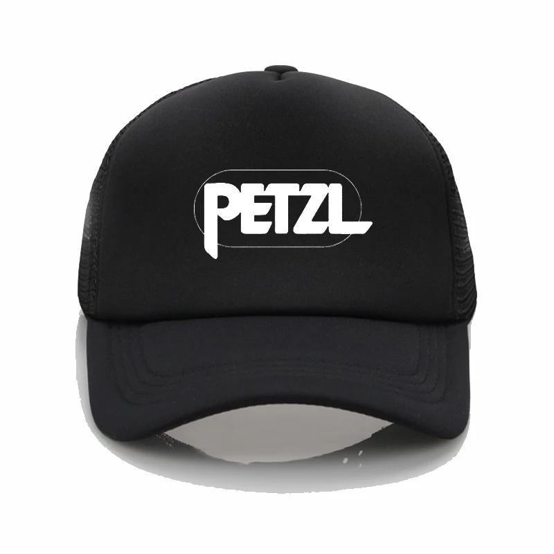 Модная сетчатая Кепка Petzl бейсболка с рок принтом для мужчин и женщин летняя