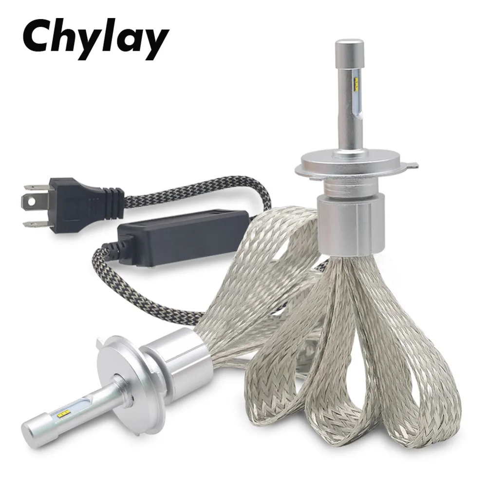 Одна пара автомобильных ламп светодиодный светильник H1 H4 H7 H11 H3 H8 HB4 HB3 9005 9006 на