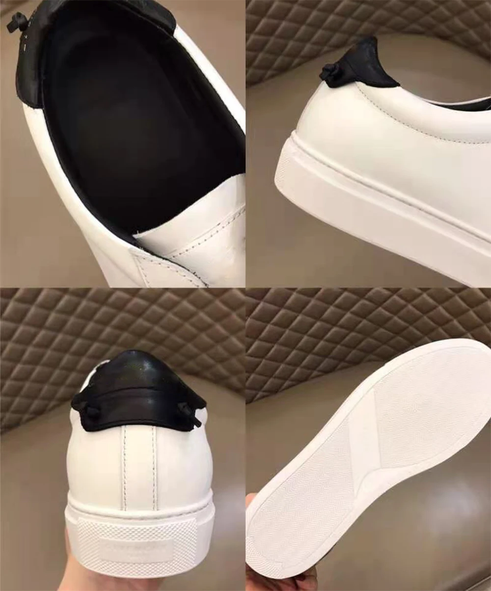 

Spring and summer new designer brand leather high-quality fashion men's and women's (couple) casual sneakers in size 35-44