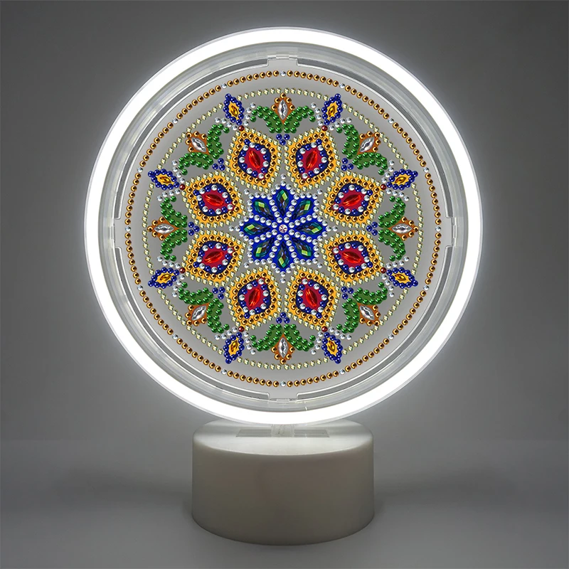 Новая алмазная живопись сделай сам светодиодный неоновый светильник вышивка