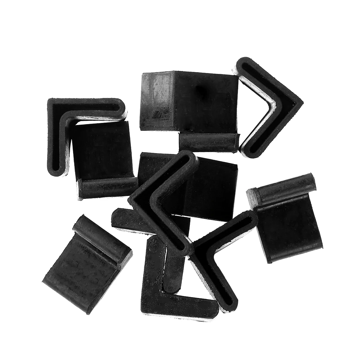 12 шт. г образные Нескользящие протекторы для ножек стула резиновые ножки