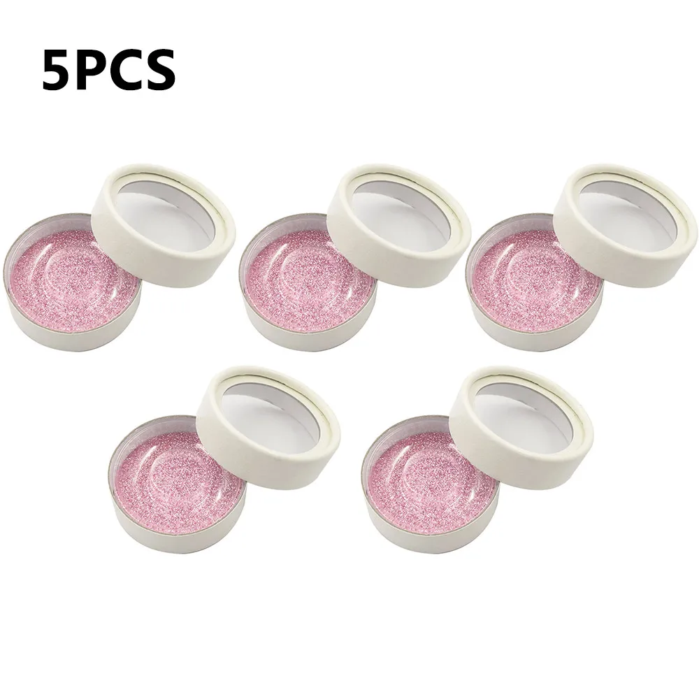 5 шт. пустой чехол для накладных ресниц пластиковая коробка контейнер с отсеком