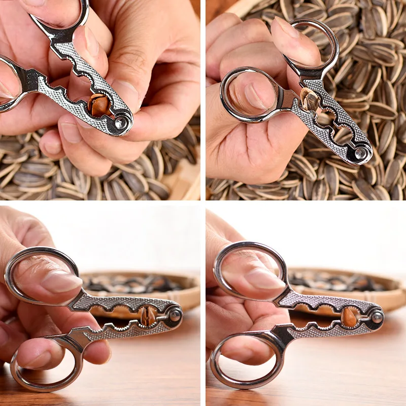 Плоскогубцы для семян дыни ножничная гайка открывалка подсолнуха зажим ореха