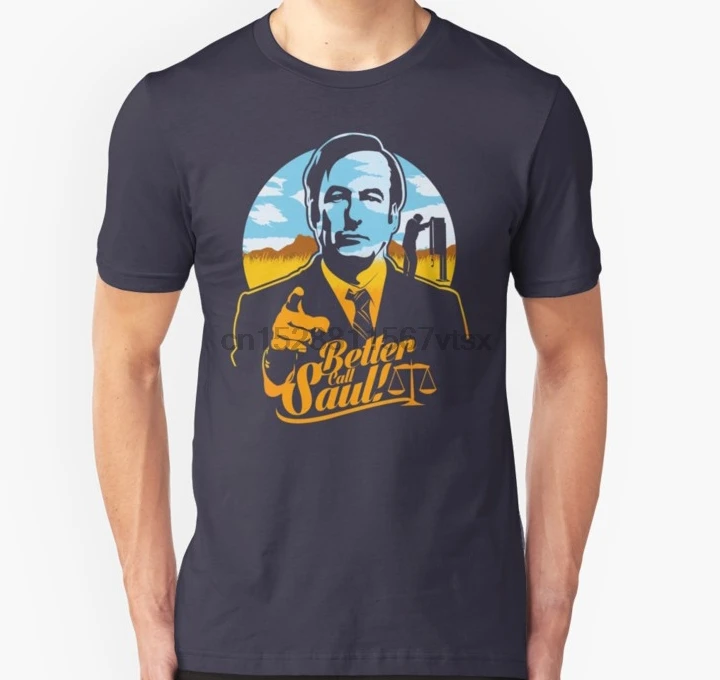 Мужская футболка Better Call Saul с принтом футболки топы | одежда