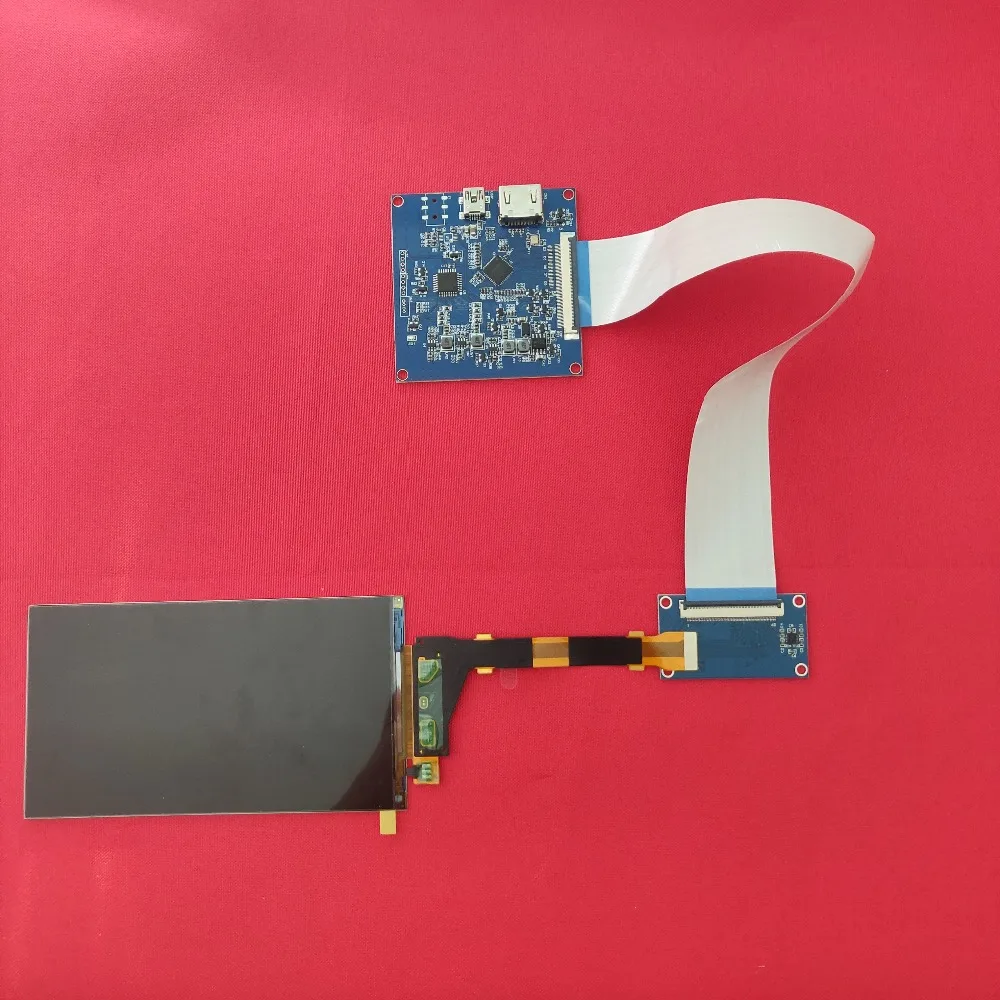 5,5 дюймов 1440p hdmi экран дисплей 1440*2560 с hdmi к mipi для DIY SLA 3d принтер raspberry pi 3 pi 4b LS055R1SX03